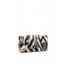 Borsa tracolla tracollina Liu jo coleottero zebra bianca nera