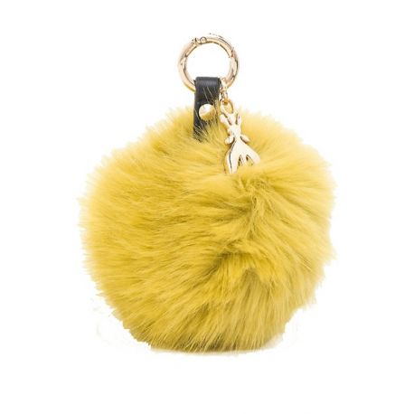 Keychain keyring Patrizia Pepe jaune