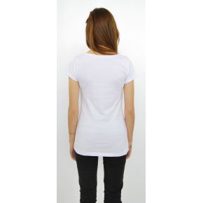 MAGLIA TSHIRT BIANCA MANICA CORTA IN COTONE CON STAMPA SMALL THINGS