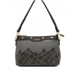 Bag tracollina Liu Jo xs creating harmony of steel printed black lace