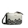 Shoulder bag Liu Jo xs triple creating harmony lace grigiio