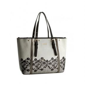 Shopping bag Liu Jo, L, reversible, creating harmony of grey Liu Jo