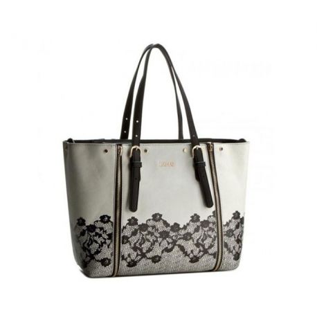 Shopping bag Liu Jo, L, reversible, creating harmony of grey Liu Jo