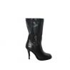 The boot with the heel, Patrizia Pepe in black calf leather Patrizia Pepe