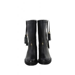 Low boot Patrizia Pepe en cuir de veau noir Patrizia Pepe