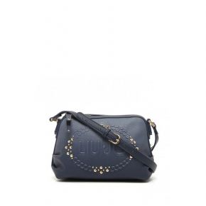 Shoulder bag Liu Jo logo firefly blue