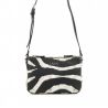 Sac à bandoulière enveloppe triple anna zebra Liu Jo