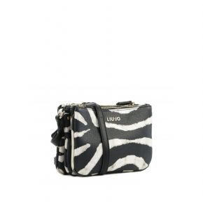 Sac à bandoulière enveloppe triple anna zebra Liu Jo