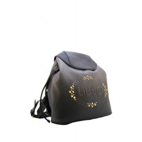 Bag backpack Liu Jo logo firefly faded gun metal frozen