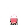 Shoulder bag tracollina Liu jo beetle pink grey zebra