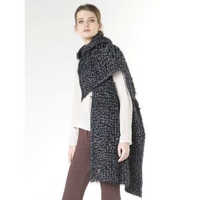 Foulard Veste Patrizia Pepe noir