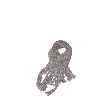 Wool scarf Patrizia Pepe lilac melange