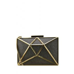 Clutch-tasche von Liu Jo fresia glitter silber