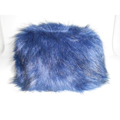 BEARSKIN FOURRURE BLEU ÉLECTRIQUE LIU JO