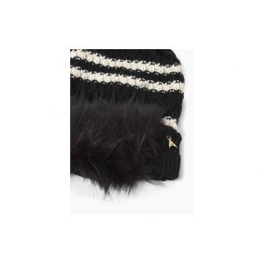 Chapeau mohair Patrizia Pepe noir