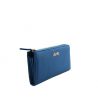 Wallet with zip and Liu Jo in the head, menorca blue