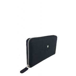 Cartera grande zip alrededor de Liu Jo charlize negro