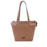 Bag shooping Patrizia Pepe reversible beige silver