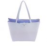 Shopping bag by Patrizia Pepe reversible blue white degradé
