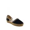 Espadrillas Patrizia Pepe 2 pezzi in camoscio nero