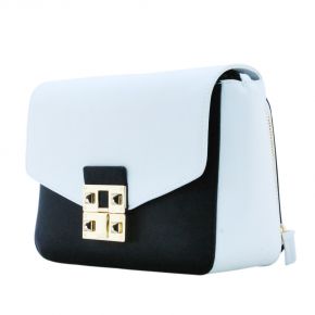 Shoulder bag black white Liu Jo