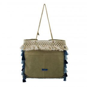 Shopping bag by Patrizia Pepe natural