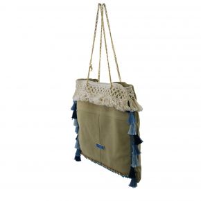 Borsa Shopping Patrizia Pepe natural