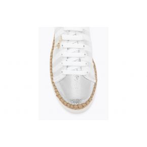 Espadrilles espadrilles Patrizia Pepe argent blanc