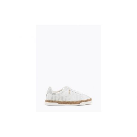 Espadrilles espadrilles Patrizia Pepe argent blanc