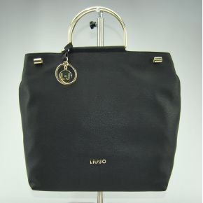 Shopping bag with shoulder strap Liu Jo l maincy black