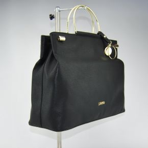 Shopping bag Liu Jo with straddles maincy black