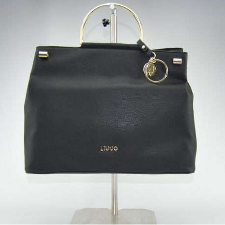 Shopping bag von Liu Jo mit tramezza maincy schwarz