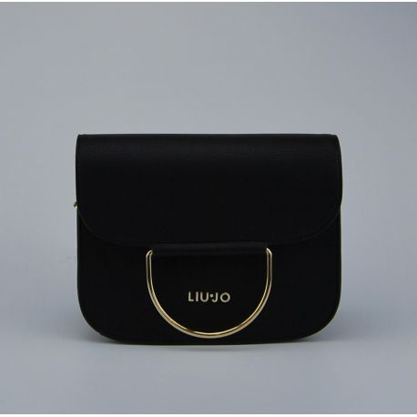 Tasche tracollina mit patte-Liu Jo schwarze maincy