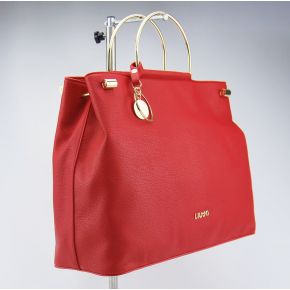 Bolsa de compras de Liu Jo con caballo entre maincy rojo