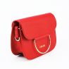 Bolsa de tracollina con colgajo de Liu Jo maincy rojo