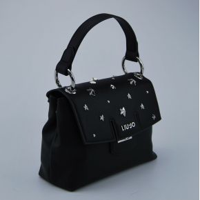 Bolsa de carpeta de Liu Jo pequeño marsella negro plata