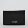 Wallet with flap-Twin Set black Simona Barbieri