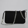 Bag tracollina with chain Liu Jo new cannes black white gray