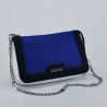 Bolsa de tracollina con la cadena de Liu Jo nuevo cannes nmonaco azul blanco azul