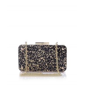 Clutch Liu Jo glitter primula oro