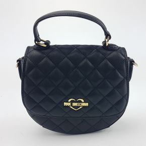 Sac à bandoulière marque Love Moschino matelassé noir