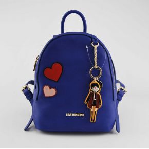 Sac à dos de la marque Love Moschino bleu