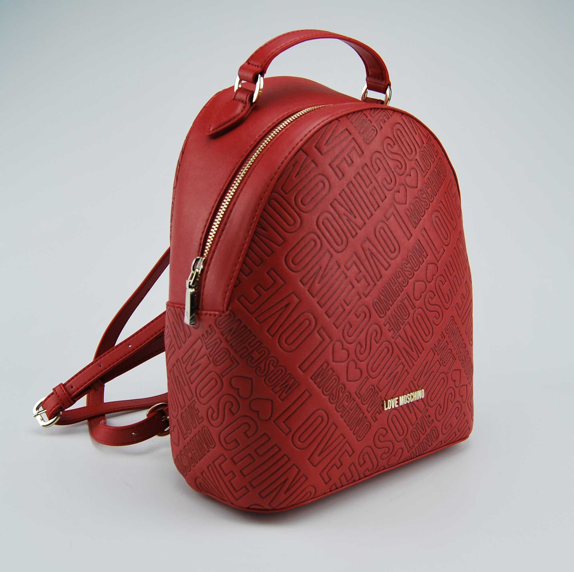 Backpack Love Moschino red