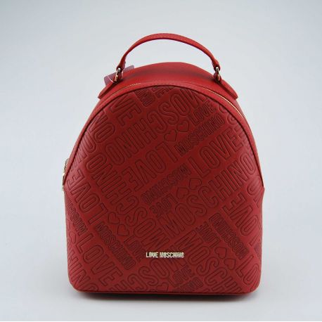 Backpack Love Moschino red