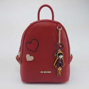 Zaino Love Moschino rosso