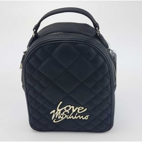 Sac à dos de la marque Love Moschino matelassé noir