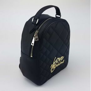 Mochila de Love Moschino acolchado negro