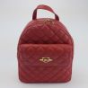 Backpack Love Moschino quilted red