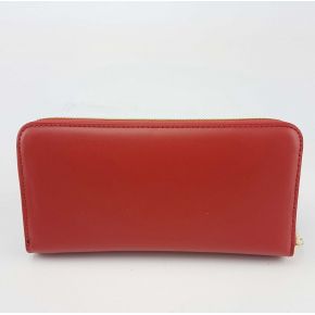 Cartera de Love Moschino corazón de oro rojo