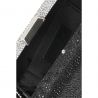 Clutch-hand-Clutch von Liu Jo primula strass bicolor schwarz und silber